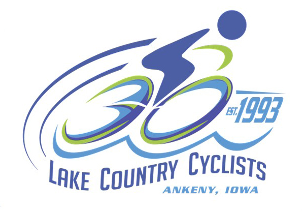 Logo for Lake Country Cyclists. Ankeny Cycling Club